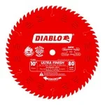 Diablo D1080X 10 inch 80 tooth table saw blade with 5/8 inch arbor