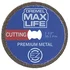 Dremel Max Life premium metal cutting wheel