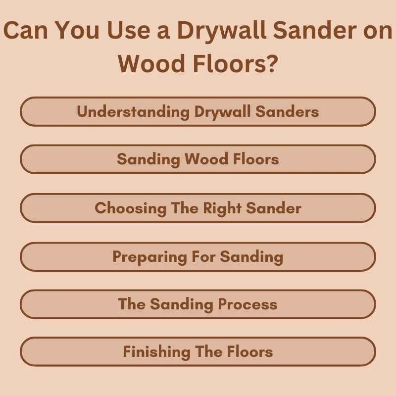 Drywall sander next to a wood floor sander