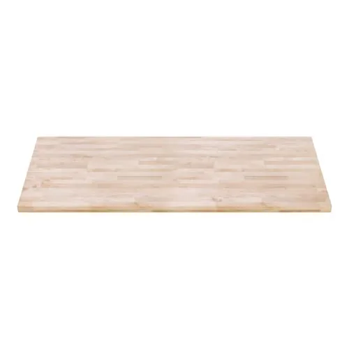 Butcher Block Work Bench Top - 30 x 60 x 1.5 in. Multi-Purpose Maple Slab for Coffee Table, Office Desk, Cutting Board, Bar Table - Natural Finish Table Top and Compatible Base Leg Units by DuraSteel