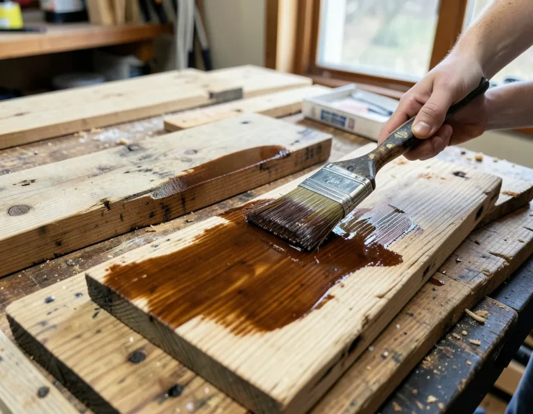 How to Stain Pallet Wood: Prep, Sanding, and Application Guide