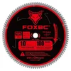 FOXBC 10 inch 100 tooth TCG carbide blade for cutting copper pipe and non-ferrous metal