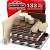 X-Protector felt furniture pads 133 piece pack