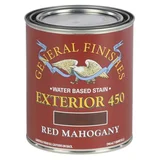 General Finishes Exterior 450 water-based wood stain in Red Mahogany for outdoor use General Finishes Exterior 450 water-based wood stain in Red Mahogany for outdoor use