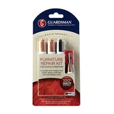 Guardsman wood furniture markers and wax filler sticks combo, 3 colors