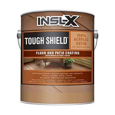 INSL-X Tough Shield Floor and Patio Paint can, Saddle Brown, 1 gallon