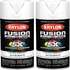 Krylon Fusion All-In-One satin white spray paint