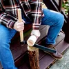 Lehman's wood froe and mallet set for splitting cedar shingles