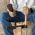 Lehman's hickory and steel wood-splitting froe
