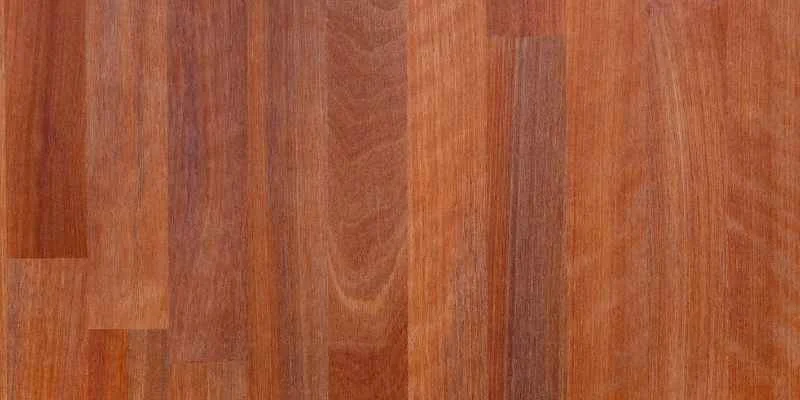 Mahogany wood planks showing reddish-brown grain