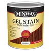 Minwax Gel Stain in Mahogany for wood furniture finishing