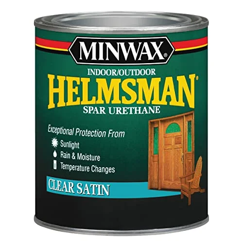 Minwax Helmsman Indoor Outdoor Spar Urethane clear satin