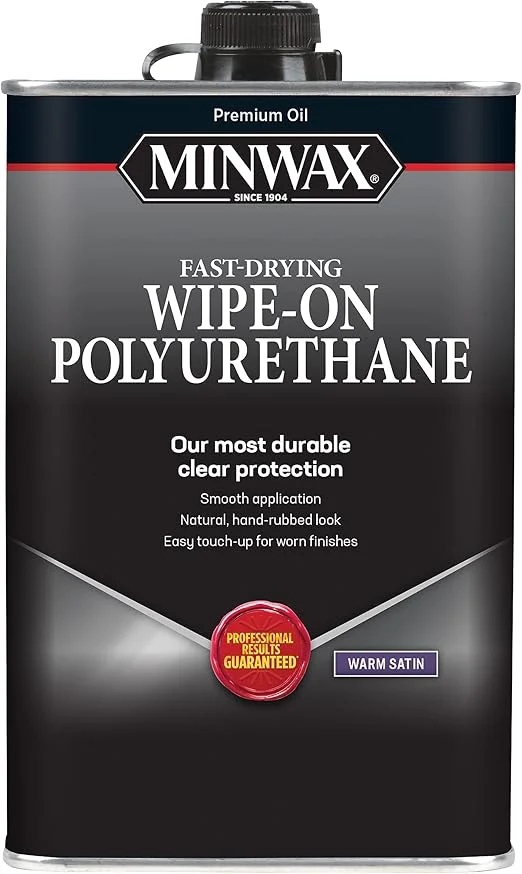 Minwax Oil-Based Wipe-On Polyurethane pint can