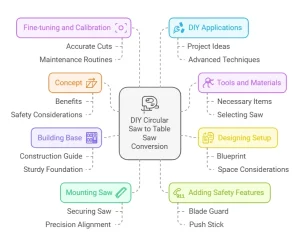 Turn Circular Saw into Table Saw