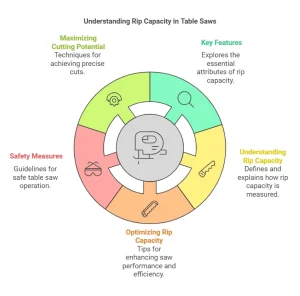 What is Rip Capacity Table Saw