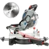 NOVORIK 10-inch single bevel sliding compound miter saw with laser guide