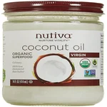Nutiva Organic Virgin Coconut Oil jar, 14 oz