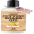 Orange lemon scented food grade cutting board oil bottle