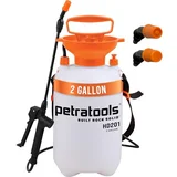PetraTools HD201 2-gallon pump sprayer with 52 inch hose