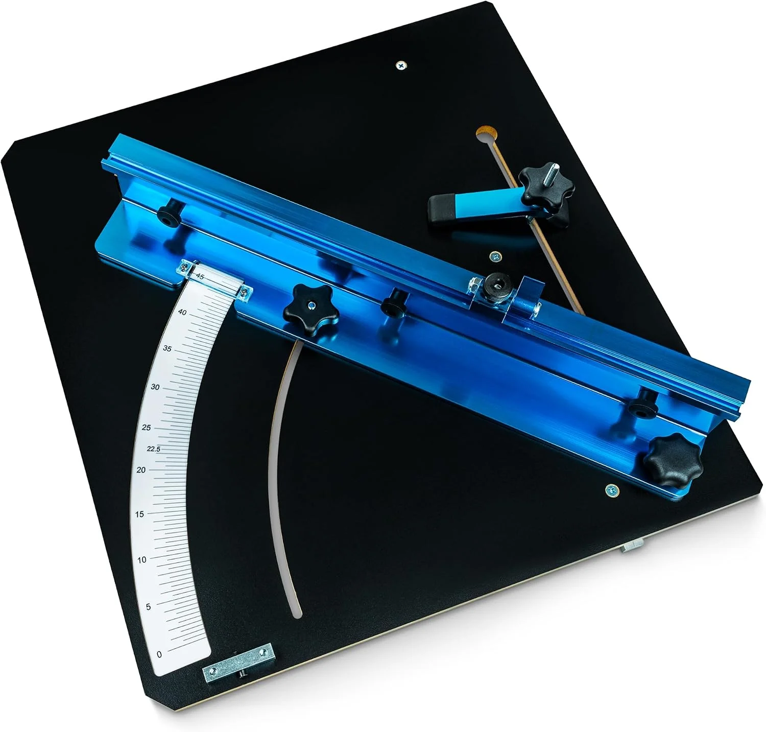 POWERTEC 71403 pre-built table saw crosscut sled with flip stop