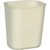 Fire-resistant metal wastebasket for oily rag disposal