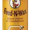 Howard Feed-N-Wax wood polish and conditioner bottle Howard Feed-N-Wax wood polish and conditioner bottle