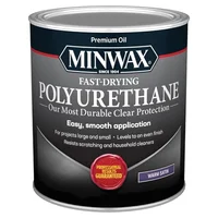 Minwax Fast Drying Polyurethane Warm Satin 1 Quart