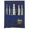 IRWIN Spiral Flute Screw Extractor Set, 6-Piece