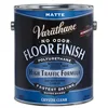 Varathane water-based interior floor polyurethane, 1 gallon can