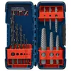Bosch 12-piece spiral flute screw extractor set