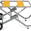 POWERTEC MT4009 rolling table saw stand with wheels