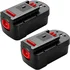 2-pack 4.5Ah HPB18 replacement batteries for Black and Decker 18V tools