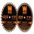 WEN BL1032-2 10-inch 32-tooth and 60-tooth blade combo pack