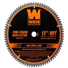 WEN BL1280 12-Inch 80-Tooth Fine-Finish Woodworking Saw Blade