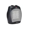 Small ceramic space heater for a workshop or garage