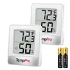 ThermoPro TP49 digital hygrometer two pack