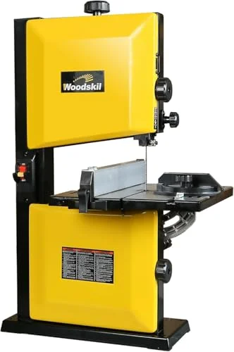 WOODSKIL 9-Inch Band Saw, 3-Amp Benchtop