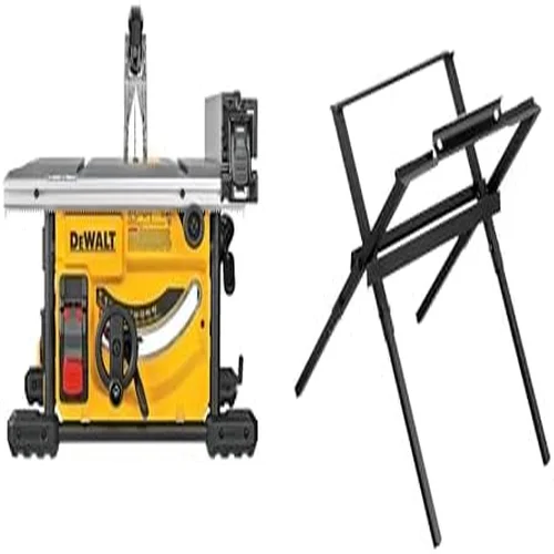 DEWALT Portable Table Saw with Stand, 8-1/4 Inch (DWE7485WS)