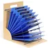 wood and metal clipboard holder stand