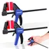 WORKPRO 6 inch mini bar clamps two pack
