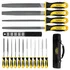 TARIST 17-piece file set with tool bag