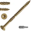 Exterior deck screws for wood truck bed decking