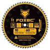FOXBC 10 inch 60-tooth crosscut table saw blade