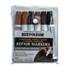 Rust-Oleum wood stain repair marker kit six colors