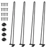 SmartStandard 28-Inch Hairpin Table Legs, Set of 4