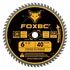 FOXBC 6-1/2 inch 40-tooth fine finish circular saw blade