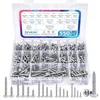 DIVANC stainless steel wood screw assortment kit