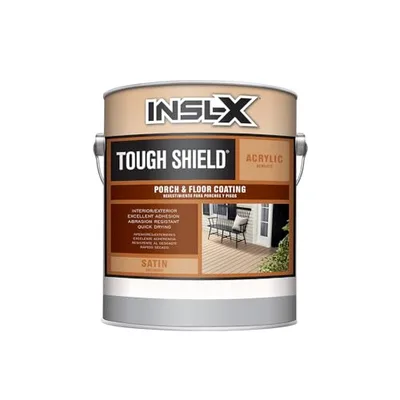 INSL-X Tough Shield Porch and Floor Coating can, Saddle Brown, 1 gallon INSL-X Tough Shield Porch and Floor Coating can, Saddle Brown, 1 gallon