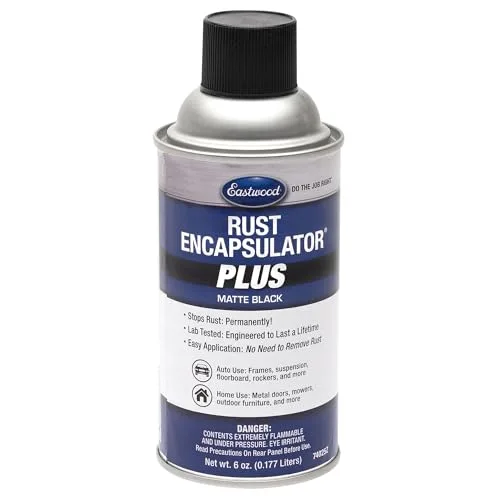 Eastwood matte black rust encapsulator plus, 6 oz aerosol