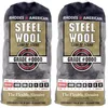 Homax grade 0000 extra-fine steel wool, 12-pad pack